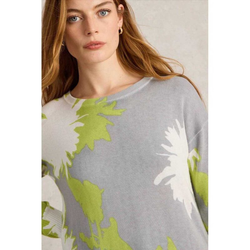 White Stuff Olive Floral Jumper image number 3